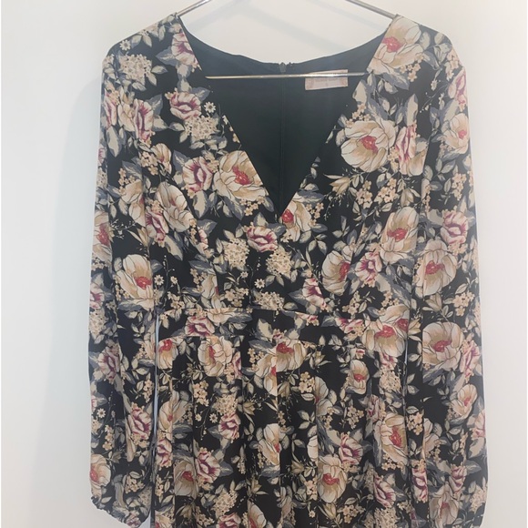 Altar'd State Walk Through Maxi Dress/Romper
Green Pink Floral Print Size Small - Picture 7 of 15